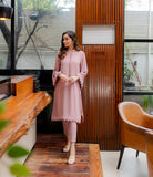 AZ LIOR SILK-COLLECTION DUSTY-ROSE STITCH