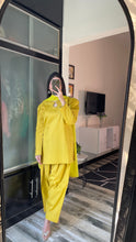 Load image into Gallery viewer, AZLAWN-FARSHI MUSTARD STITCH