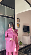 Load image into Gallery viewer, AZ LAWN-FARSHI VIOLETPINK STITCH