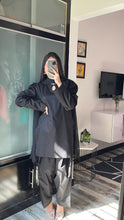 Load image into Gallery viewer, AZ LAWN-FARSHI BLACK STITCH