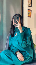 Load image into Gallery viewer, AZ LAWN-FARSHI SEAGREEN STITCH