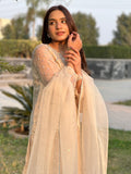 AZ ORGANZA-COLLECTION BEIGE STITCH