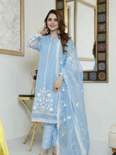 Load image into Gallery viewer, AZ ORGANZA-COLLECTION VC-49 UNSTITCHED