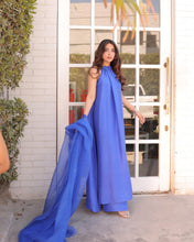 Load image into Gallery viewer, AZ LIOR SILK-COLLECTION CHANDNI (TEAL BLUE) STITCH