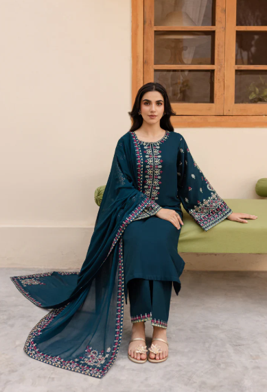 AZ STUDIO  EMBROIRDERY LAWN COLLECTION UNSTICH