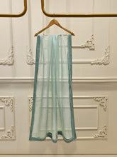Load image into Gallery viewer, AZ ORGANZA-COLLECTION FROZEN BLUE STITCH